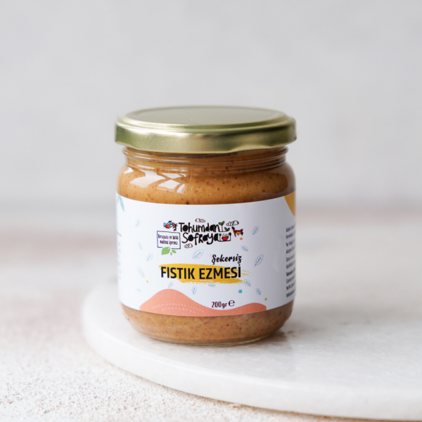 Şekersiz Fıstık Ezmesi