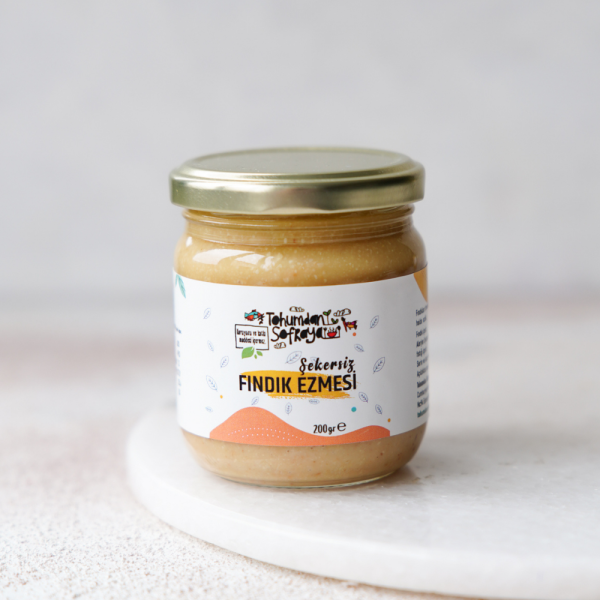 Şekersiz Fındık Ezmesi